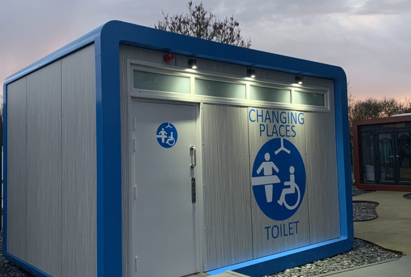 Changing Places pod (lighting)